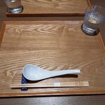 らぁ麺 紫陽花 - おもてなし