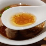 らぁ麺 紫陽花 - スープ