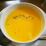 aere cafe - かぼちゃの冷製ポタージュスープ