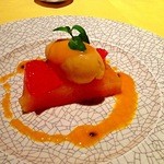 かみくら - dessert。見かけほどには甘くなくちょうどよい感じです。