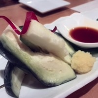 本等鮨 海馬 本店 - 水茄子をつまみで。