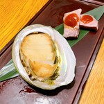 焼肉トラジ - 蒸しアワビ　タンソルト
