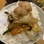 Sainiku Shunsai Ando - ほら〜 オンザライスで食べます