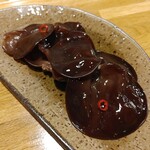 隠れ居酒屋 幸夜 - 生きくらげ醤油漬け 650円