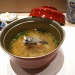 鮨 木島 - アラの出汁が