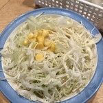 松屋 - 「牛肉チャプチェ定食(ライス並)」(730円)のサラダ