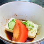 食事処山根 - 豆腐サラダ