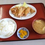 SS - 山賊揚げ定食  860円