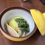 亀の井ホテル - 海老しんじょうキャベツ包み