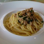 レストラン グースト - 鶏のラグー？だっけ、スパゲッティ