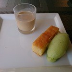 レストラン グースト - ケーキとソルベとパンナコッタ