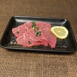 アリラン飯店 - ☆上赤身肉
      ハラミが無かった為、ハラミに代わる店員のオススメ♪
      ウマウマ♡