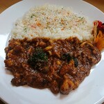 カレー専門店 円山教授 - しびれ鶏カレー(1200円)