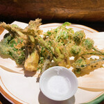 Panch - 山菜の天ぷら盛合せ