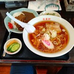 Seikaken - 【2023.4.22(土)】ラーメンカレーセット(太麺・並盛)1,200円