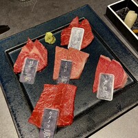 牛の達人 GINZA - 和牛希少部位盛合せ