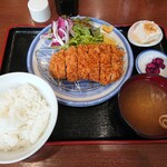 食事処 ときわ - 定食の全景