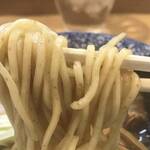 中華そば 多賀野 - 特製中華そばの麺