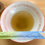 三共食堂 - チャンポンのスープ