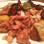 四川亭 - 宴会のカシューナッツ炒め♪