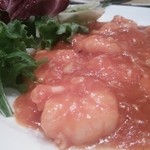 四川亭 - 宴会のエビチリ♪