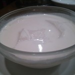 四川亭 - 宴会の杏仁豆腐♪ココナッツが濃厚でとっても美味しいです♪