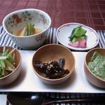 花仙庵 仙仁温泉 岩の湯 - 2012年７月：朝ご飯