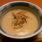 花仙庵 仙仁温泉 岩の湯 - 2012年７月：玉葱のスープ