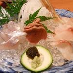 花仙庵 仙仁温泉 岩の湯 - 2012年７月：山里のお造り