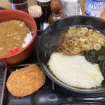 蕎麦つぐみ食堂 - カレー飯定食