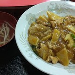 中華料理 なるたん - 肉かけ丼【Apr.2023】