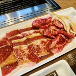 焼肉ライク - Ｗカルビセット200グラム