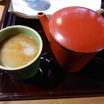 十割手打 そば処 百百百百 - 蕎麦湯