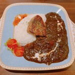 神戸牛 遊膳 - 神戸牛黒curry　白老和牛ハンバーグトッピング