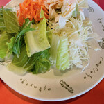 ピッツェリア マリノ - サラダバーから