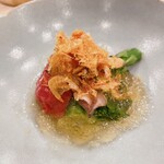 蕎麦割烹  倉田 - 桜エビの唐揚げ、蛍イカ、