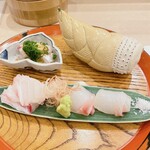 蕎麦割烹  倉田 - 明石産 昆布〆鯛 一週間のたべ比べ