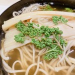 蕎麦割烹  倉田 - 新筍掛け蕎麦　花山椒