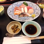 Ikesu Gyoba - ランチ（刺身定食）