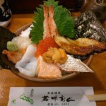 若竹寿し - 「並海鮮丼」（１５７５円）