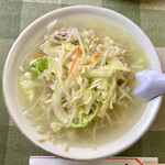 宝来 - 妻がオーダーしたタンメン。