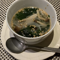 和食鉄板 銀座 朔月 - スープ