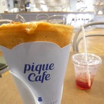 gelato pique cafe - ベリーソーダとラタトゥイユ＋バジル