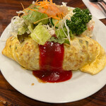 キッチン チェック - オムライス 1200円