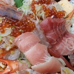 ニダイメ 野口鮮魚店 - 野口海鮮大漁神輿丼