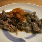 ふるかわ - まて貝とむつごろうと赤いのがいそぎんちゃくです。