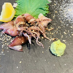お酒と縁 香帆 - ホタルイカのお刺身
