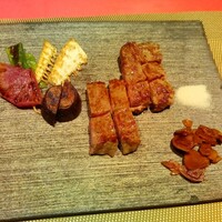 鉄板焼 ステーキ 北野坂 - 