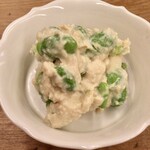 魚津屋 - 枝豆の白和え