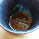 遊の丘 - 透明感があり、出汁の旨味と、優しい甘味がある、極めて好みのつゆ(R5.4.22撮影)